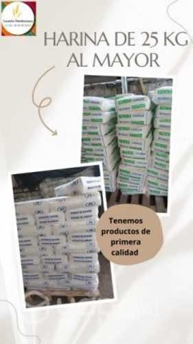 Harína al mayor con despacho incluído