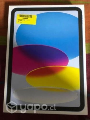 IPad 10 Generación 256Gb sellado color azul