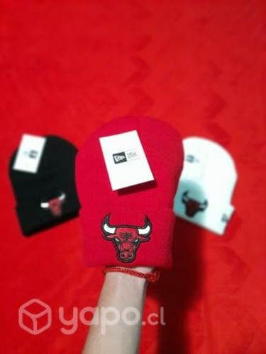 Gorro de lana Chicago bulls rojo