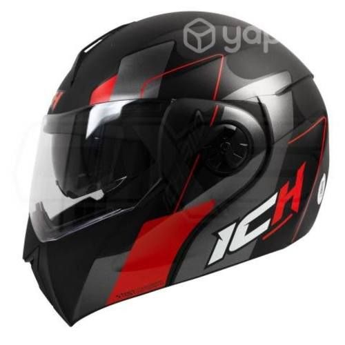 Casco moto ich 3110 abatible maced rj sun visor