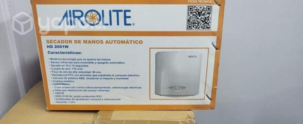 Secador de Manos Automáticos HD 2001W