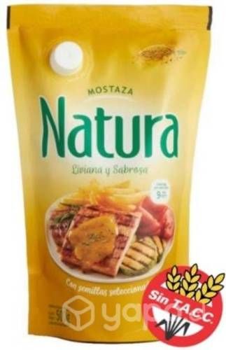Mostaza natura 500 gramos