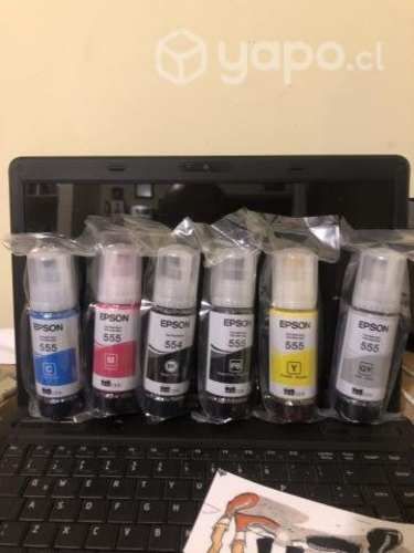 Tintas originales Epson 555-554