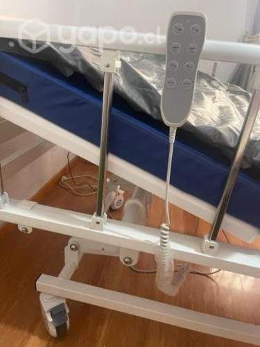 Cama Clínica + colchón clinico+ colchón antiescara