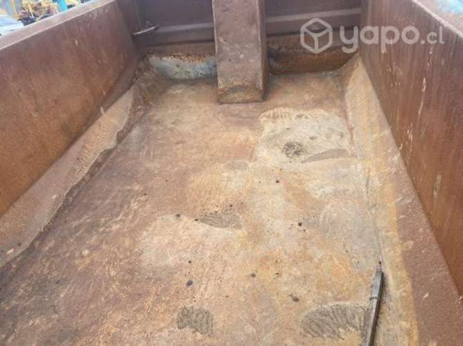 Caja tolva 14 cubos yurmar con sobre chassis