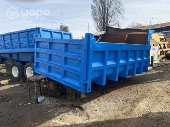 Caja tolva 14 cubos yurmar con sobre chassis