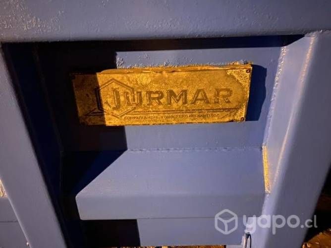 Caja tolva 14 cubos yurmar con sobre chassis