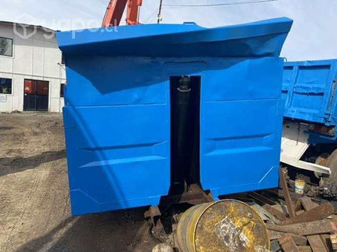 Caja tolva 14 cubos yurmar con sobre chassis
