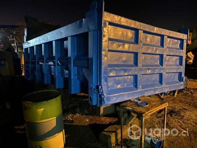 Caja tolva 14 cubos yurmar con sobre chassis