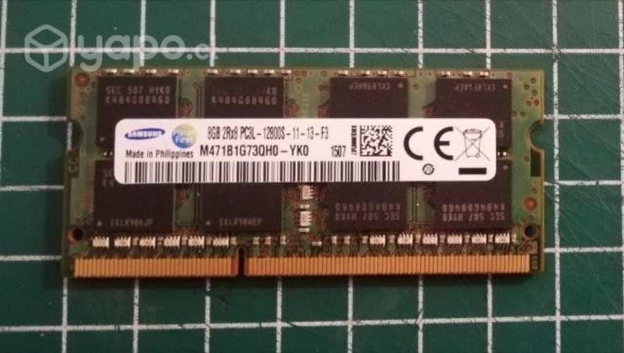 Memoria ram 8gb samsung 2rx8 pc3l-12800s