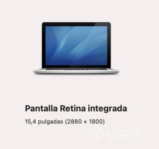 Mac Book Pro (Retina 15")