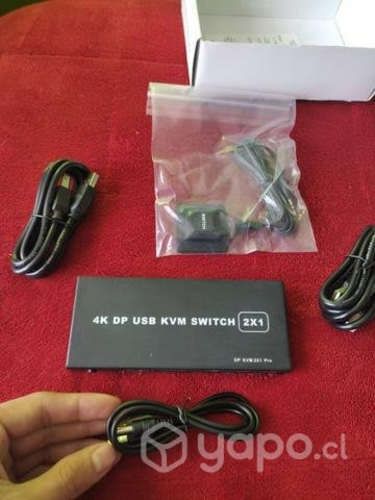 Audio-Video Procesador. Para usar 2 pc con 1 mando