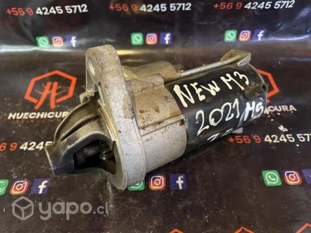 Motor de partida Mg New 3 2021