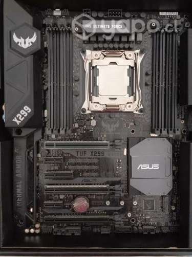 Placa madre Asus TUF X299 + Intel Core i9 7900x
