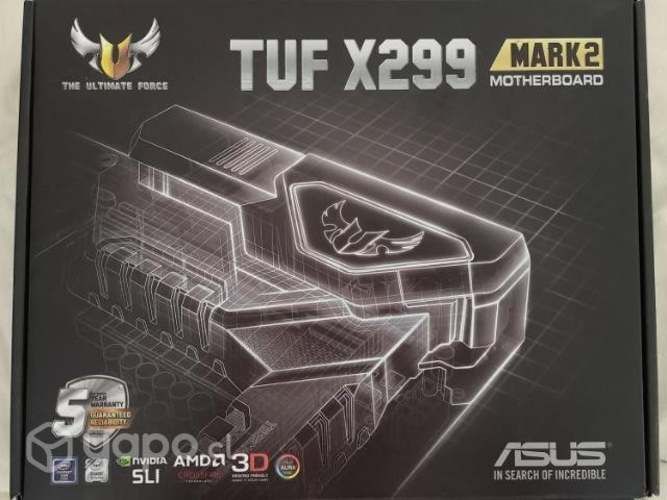 Placa madre Asus TUF X299 + Intel Core i9 7900x