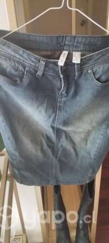 Falda Mezclilla Mango talla 36