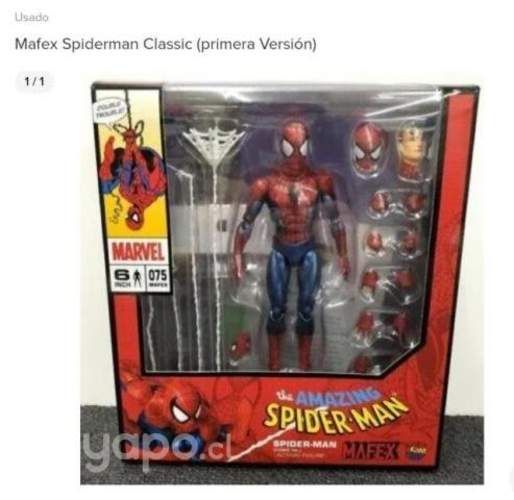 Mafex Spiderman Classic (primera versión)