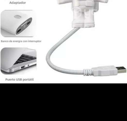 Lampara para leer libros. USB