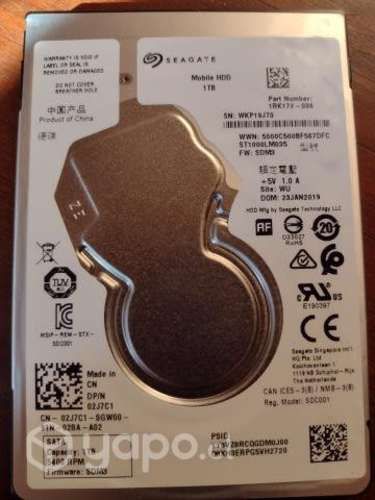 Disco Duro Externo 1 Tera Byte - Seagate