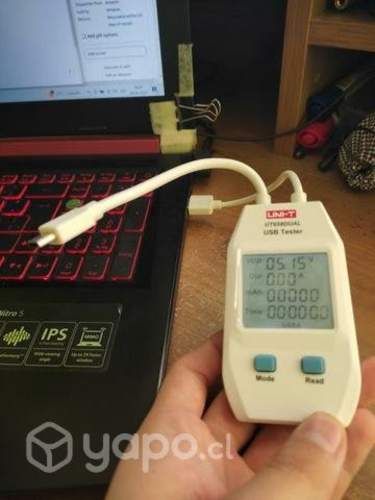 Tester Usb, almacenamiento voltimetro/amperímetro