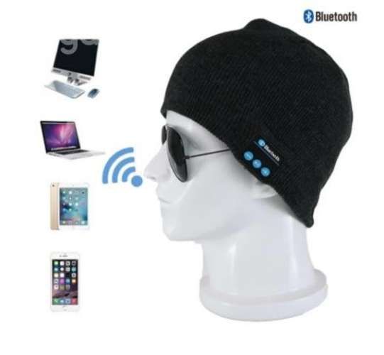 Audífonos Bluetooth Gorro Orginales Lana Auricular