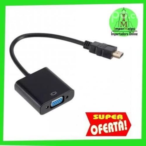 Adaptador HDMI a VGA Conversor Transformador HDMI