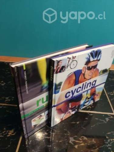Pack de libros de deporte cycling + running Cyclin