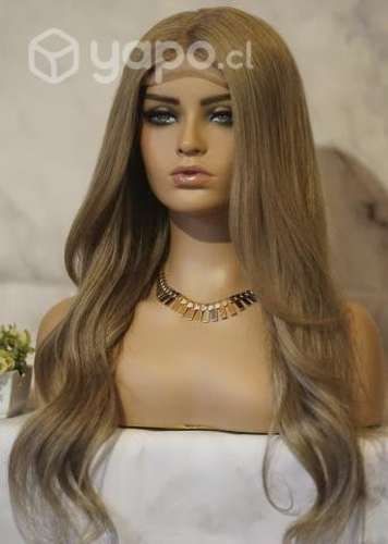 Peluca Natural 100% Rubio claro NA23