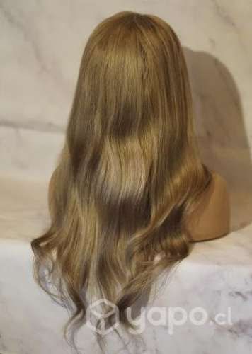 Peluca Natural 100% Rubio claro NA23