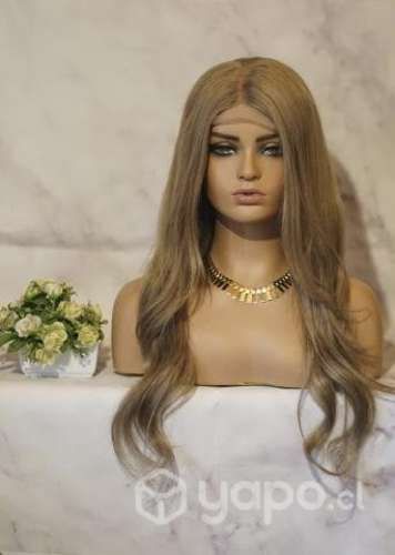 Peluca Natural 100% Rubio claro NA23