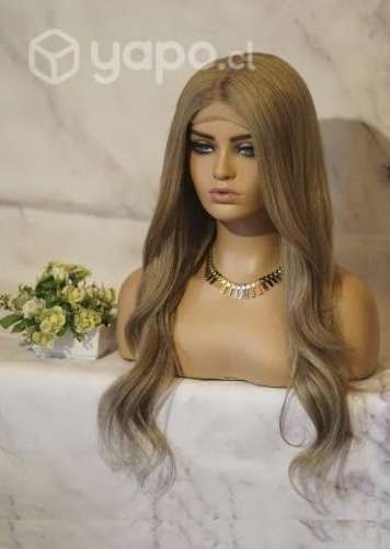 Peluca Natural 100% Rubio claro NA23