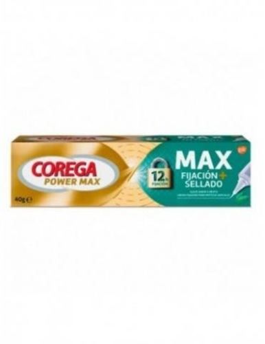 Corega Max Fijación + Sellado Sabor Menta 70 GRS