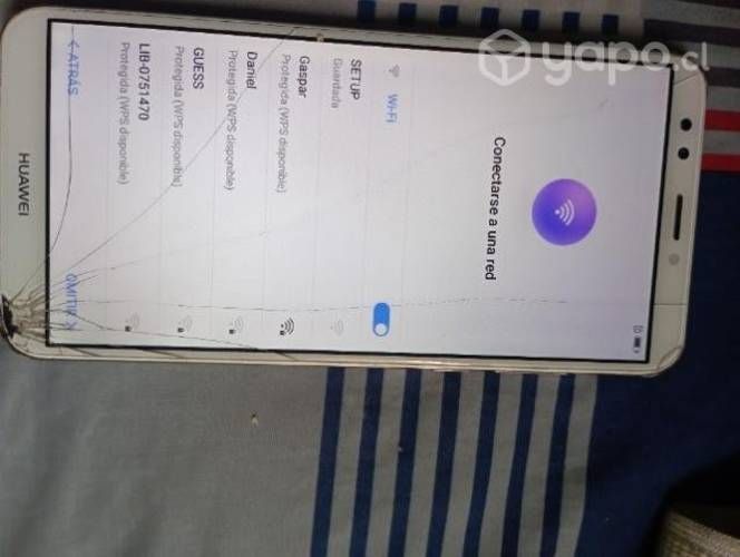 Teléfono huawei Y7 2018