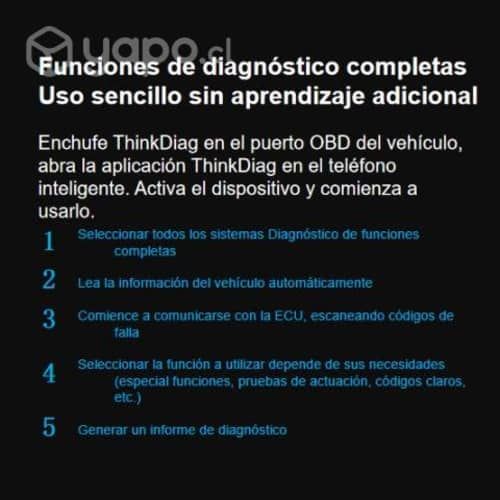 Scanner Automotriz Obd2 Thinkdiag Multimarca +2año