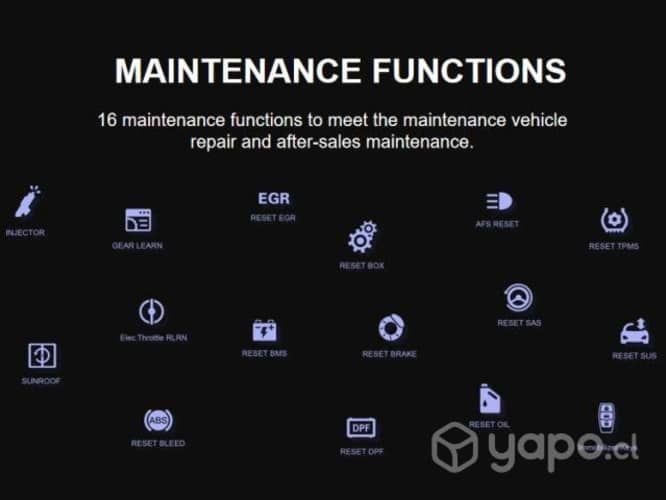 Scanner Automotriz Obd2 Thinkdiag Multimarca +2año