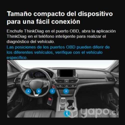 Scanner Automotriz Obd2 Thinkdiag Multimarca +2año