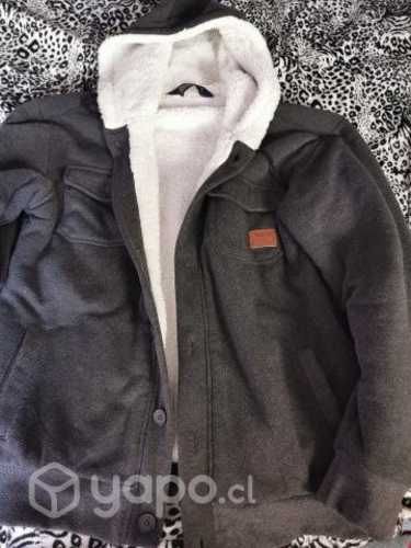 Chaqueta Red Hot forrada chiporro con gorro