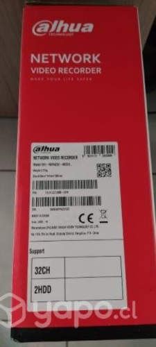 Grabador dahua de 32 canalés NVR