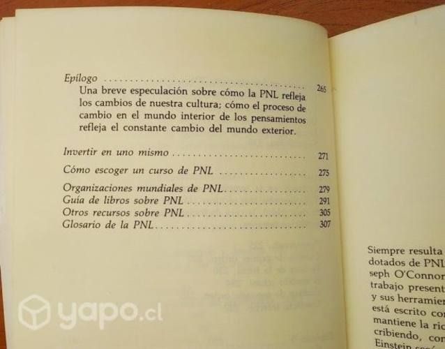 Intro a la programación neurolingüística / pnl