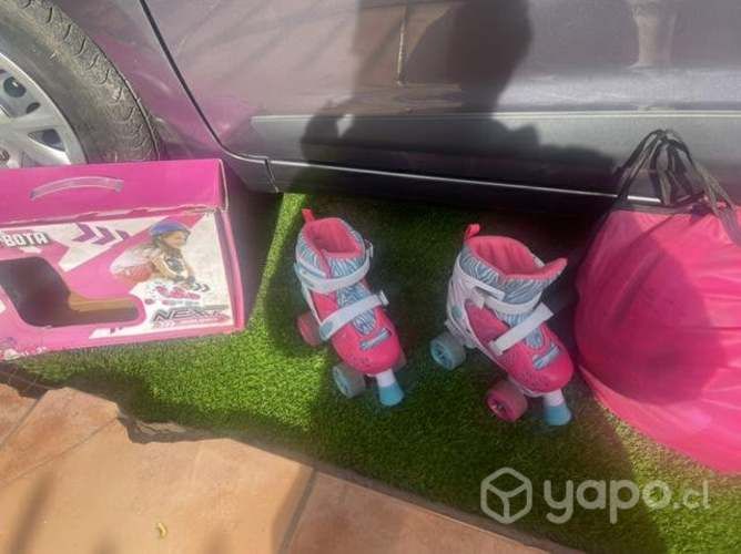 Congelador, escritorio, cooler, patines.