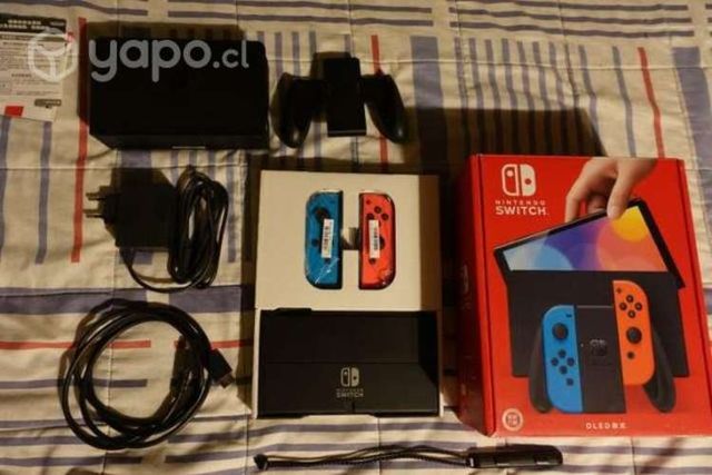 Nintendo switch oled como nueva