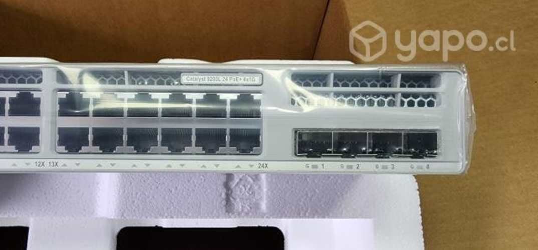 Switch Catalyst 9200L 24 4x1G - Nuevos