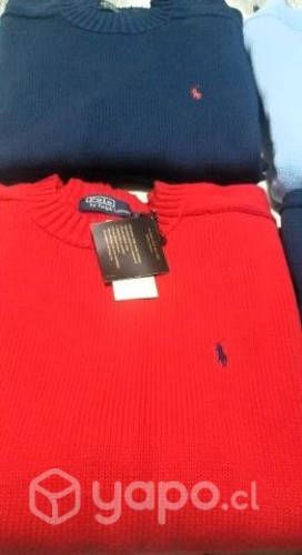 Sueters - chalecos Ralph L rojo