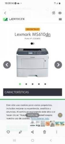 Impresora lexmark