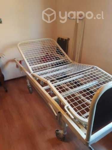 Cama clínica, colchon clinico, colchón antiescaras