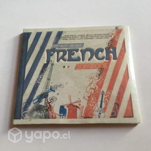 Cd Francés Jacques Brel, Alain Barriere, Aznavour