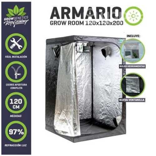 Carpa indoor Grow Genetics 120x120x200 cm