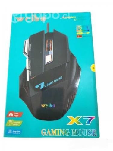Mouse gamer ergonómico X7 Weibo Premium
