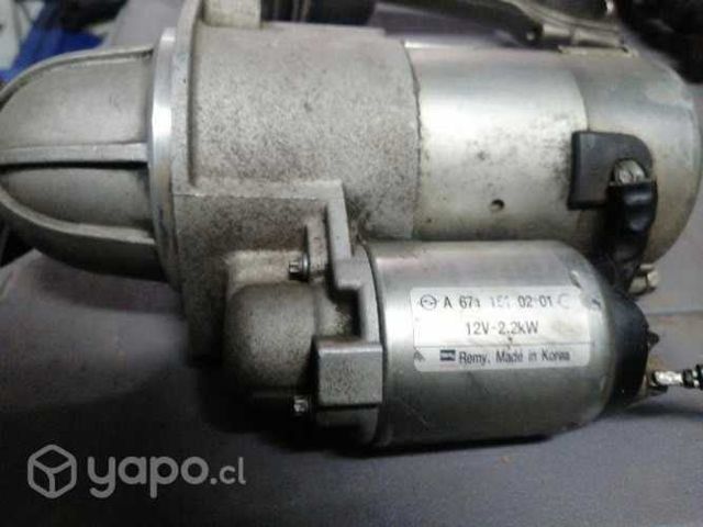 Motor de partida ssangyong actyon 2.0