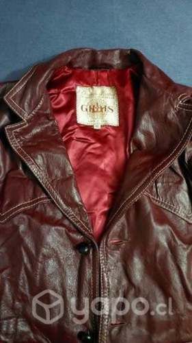 Chaqueta de cuero Graise Learher